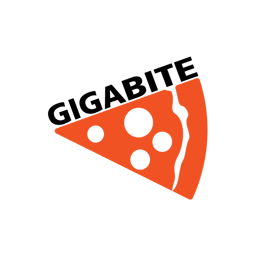 Gigabite Pizza logo.